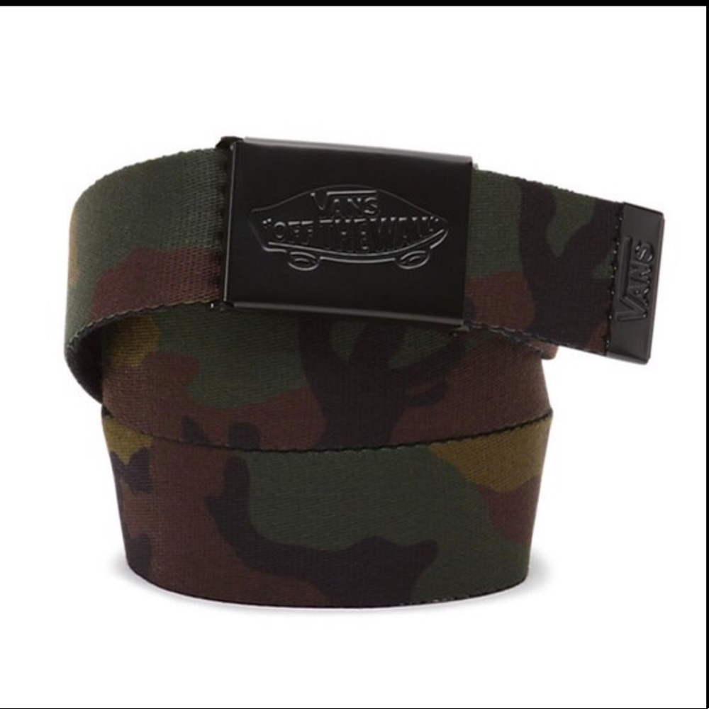 Camo vans belt